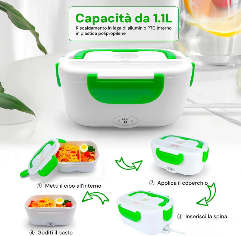 Lunch Box Elettrica | Pranzo Caldo Ovunque